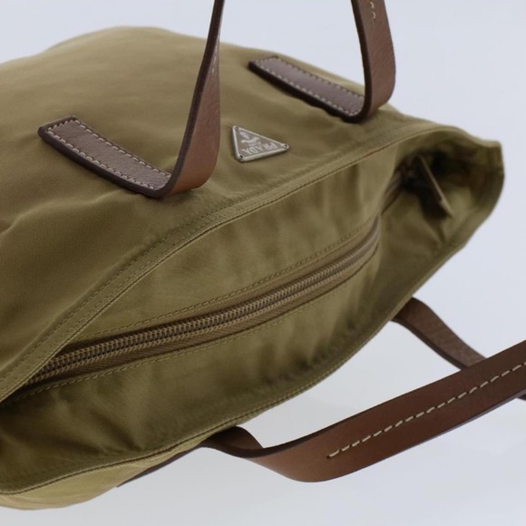 Prada Beige Nylon  Tote Bag - Picture 4 of 12
